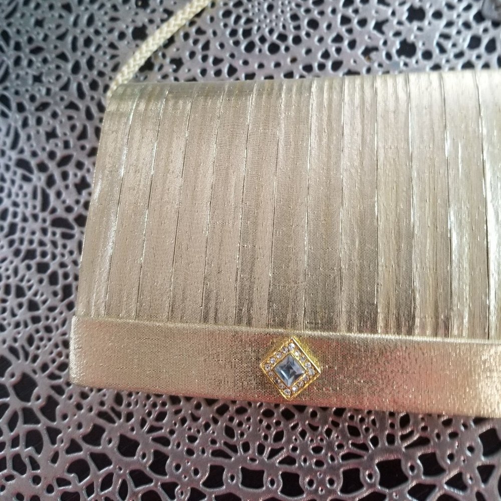 Gold Formal Clutch